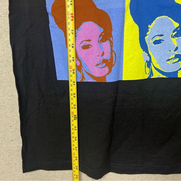 Selena Quintanilla Pop Art Multi Color T-Shirt (UNISEX) - Picture 9 of 10